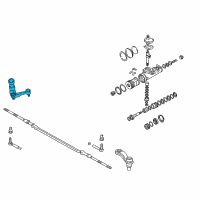 OEM 2006 Chevrolet Suburban 2500 Idler Arm Diagram - 15891516