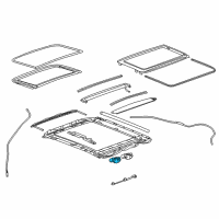 OEM 2013 Cadillac XTS Motor Diagram - 22971787