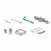OEM 2019 Acura RDX Wrench, Wheel Diagram - 89211-TZ6-A01
