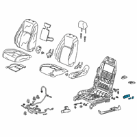 OEM Honda Msc Switch Unit (Graphite Black) Diagram - 81650-TRT-A01ZA