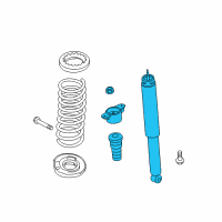 OEM 2018 Ford C-Max Shock Assembly Diagram - FV6Z-18125-BA