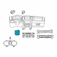 OEM 2014 Jeep Grand Cherokee Switch-LIFTGATE Diagram - 4602751AA