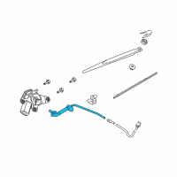 OEM 2014 Nissan Rogue Select Hose-Washer Diagram - 28975-JM01A