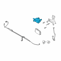 OEM Ford F-150 Ambient Temperature Sensor Diagram - JL3Z-12A647-AA