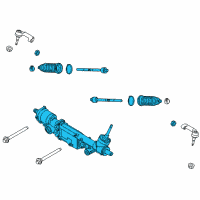 OEM 2011 Ford F-150 Gear Assembly Diagram - EL3Z-3504-AF