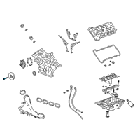 OEM Chevrolet Corvette Balance Bolt Diagram - 11547975