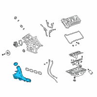 OEM 2019 Cadillac CT6 Intake Manifold Diagram - 12693841