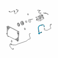 OEM Lexus GS400 Hose, Suction Diagram - 88712-30040