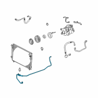 OEM Lexus GS300 Tube, Liquid, NO.2 Diagram - 88726-3K430