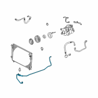 OEM 1999 Lexus GS300 Tube, Liquid, NO.2 Diagram - 88726-3K430