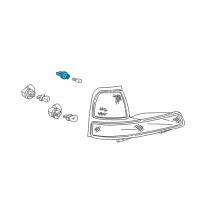 OEM Mercury Villager Socket & Wire Diagram - F87Z-13411-AA