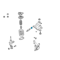 OEM 2006 Hyundai Elantra Plate-Stopper Diagram - 54563-2D000