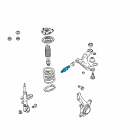 OEM Kia Spectra5 Bushing-Lower Arm Diagram - 545512D000