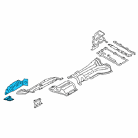 OEM BMW X3 HEAT INSULATION ENGINE MOUNT Diagram - 51-48-8-073-493
