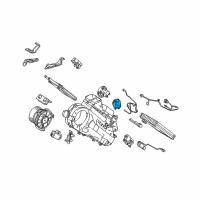 OEM 2017 Lexus LX570 Damper Servo Sub-Assembly (For Airmix No.2) Diagram - 87106-60280