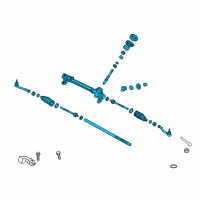 OEM Kia Optima Gear Assembly-Steering Diagram - 56500A8000