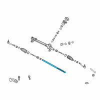 OEM 2020 Kia Optima Rack Assembly-Power Steering Gear Box Diagram - 57710D4000