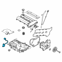 OEM Buick Verano Oil Level Sensor Diagram - 24461500