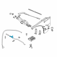 OEM 2008 BMW 128i T-Connector Diagram - 61-66-8-374-372