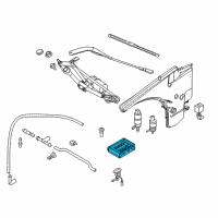 OEM 2012 BMW Z4 Rain And Light Sensor Diagram - 61-35-9-224-853