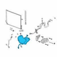 OEM 2018 Chevrolet Camaro Suction Hose Diagram - 84008572