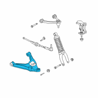 OEM 2004 Dodge Viper Suspension Control Arm Diagram - 5290118AB