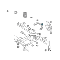 OEM 2012 Ram 2500 BALLJOINT-Upper Control Arm Diagram - 5174041AC