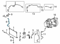 OEM Lexus NX450h+ HOSE, DISCHARGE Diagram - 88711-78050