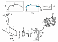 OEM 2022 Lexus NX450h+ HOSE, SUCTION Diagram - 88712-78010