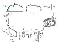 OEM Lexus NX450h+ HOSE & ACCESSORY ASS Diagram - 88720-78050