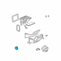 OEM 2005 Cadillac STS Actuator Diagram - 89023395