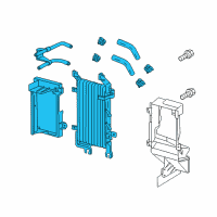 OEM 2018 Toyota Land Cruiser Cooler Assembly Diagram - 32920-60191