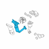 OEM 2007 Mercury Milan Preconverter Diagram - 7E5Z-5G232-AA