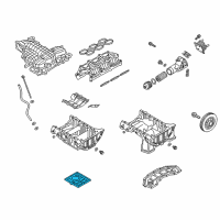 OEM 2021 Kia Stinger Pan-Oil, Lower Diagram - 215113LTC0