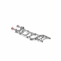 OEM Dodge Bracket-Upper Control Arm Diagram - 5136164AA