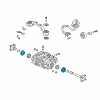 OEM Toyota Prius AWD-e Cover Diagram - 41336-47010