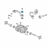 OEM Lexus UX200 STOPPER DIFFERENTIA Diagram - 41653-47010