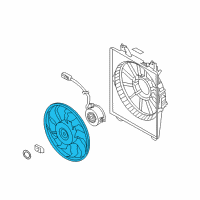 OEM 2011 Hyundai Veracruz Fan-Cooling Diagram - 97737-3J000