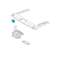 OEM Toyota Avalon Sunroof Switch Diagram - 84862-AC010-B0