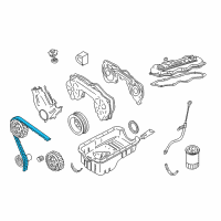 OEM Infiniti Belt-Timing_-Kl Diagram - 13028-0B700