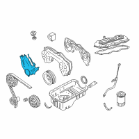 OEM 2003 Nissan Frontier Cover Assy-Front Diagram - 13500-4S100