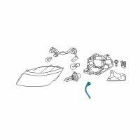 OEM 2007 Pontiac G5 Harness Diagram - 15886613