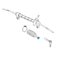OEM 1995 Saturn SW2 Boot Kit Clip Diagram - 11571140