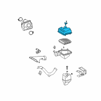 OEM 2011 Lexus ES350 Cap Sub-Assy, Air Cleaner Diagram - 17705-31271