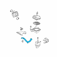 OEM 2010 Lexus ES350 Inlet, Air Cleaner Diagram - 17751-0P030