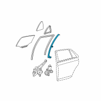 OEM 2011 Toyota Avalon Guide Channel Diagram - 67407-AC031