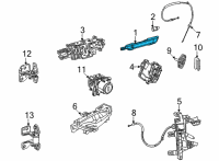 OEM Jeep Grand Cherokee L EXTERIOR DOOR Diagram - 6PF71GW7AD