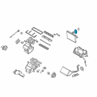 OEM 2018 Hyundai Tucson Seal-FLANGE Diagram - 97165-1G000