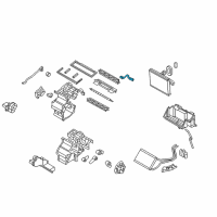 OEM 2020 Hyundai Veloster N Sensor-Evaporator Core Diagram - 97180-2M010