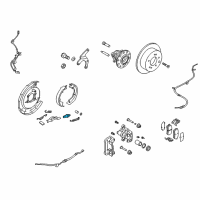 OEM 2012 Kia Forte Koup ADJUSTER Assembly-RH Diagram - 582541G300